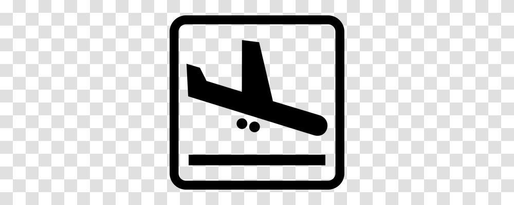 Isometric White Airplane Landed In Front View Clip Art Vector, Gray, World Of Warcraft Transparent Png