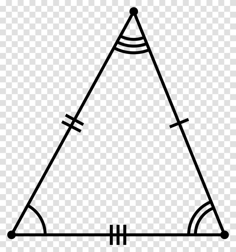 Isosceles Triangle Download Scalene Triangle With Markings, Gray, World Of Warcraft Transparent Png