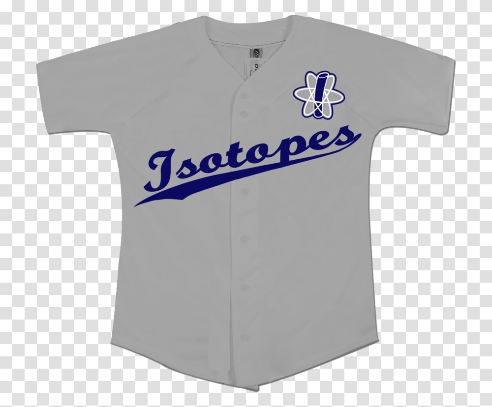 Isotopes Jersey, Apparel, Shirt, T-Shirt Transparent Png