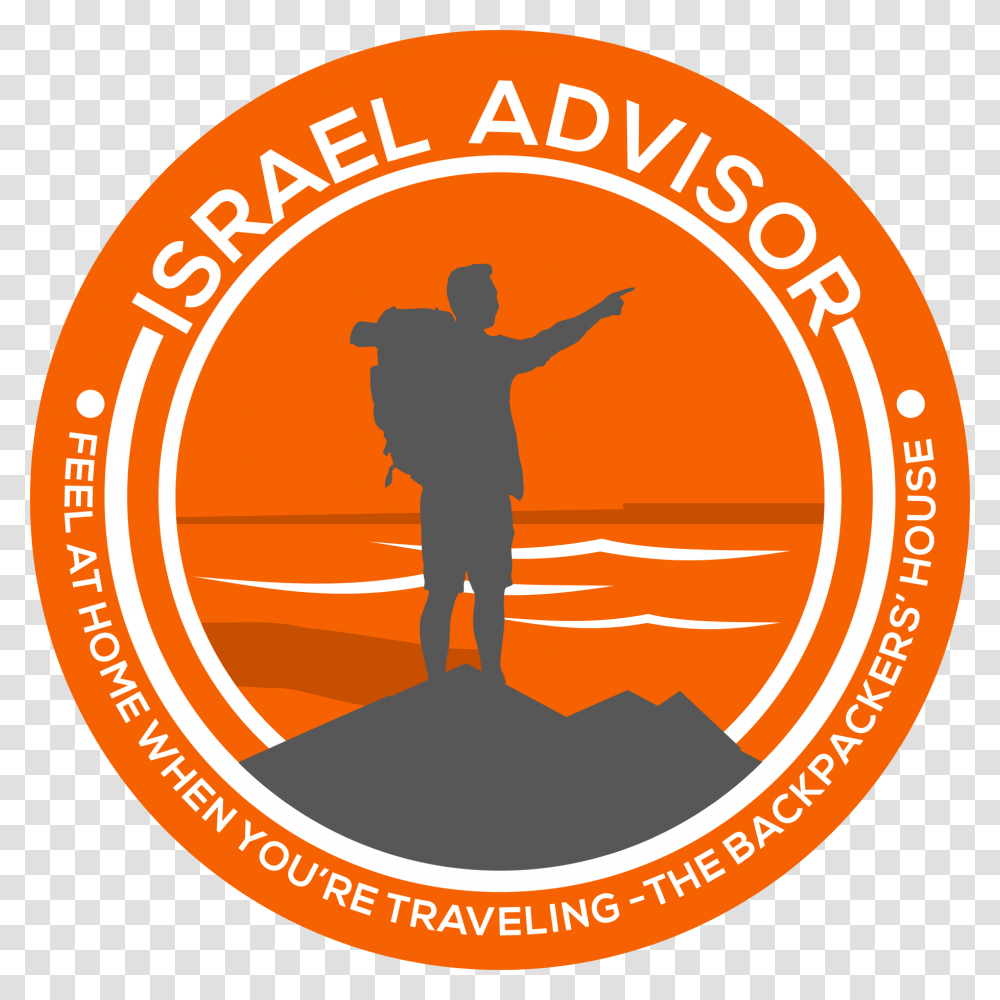 Israel Advisor Magazine Silhouette, Person, Label, Logo Transparent Png