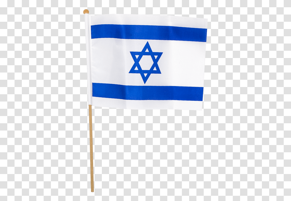 Israel Flag With Stick, Banner, Star Symbol Transparent Png