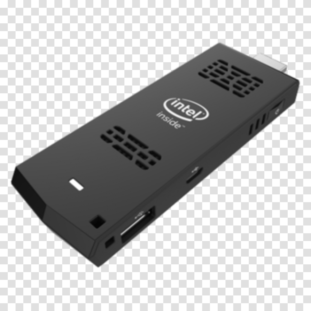 Iss Four Ways To Use The Intel Compute Stick, Adapter, Plug Transparent Png