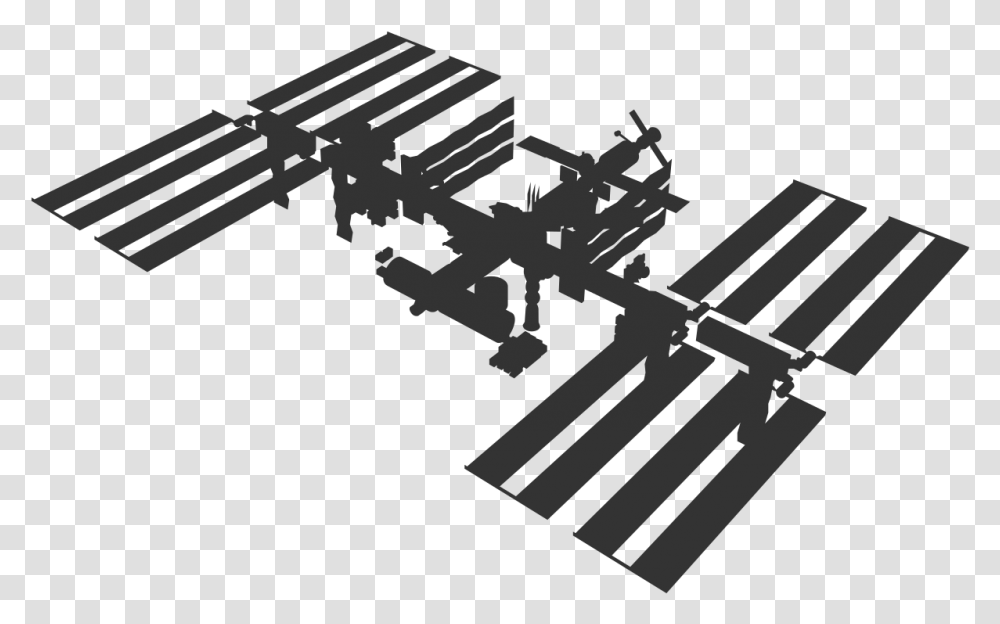 Iss Space Station, Weapon, Weaponry, Toy, Stencil Transparent Png
