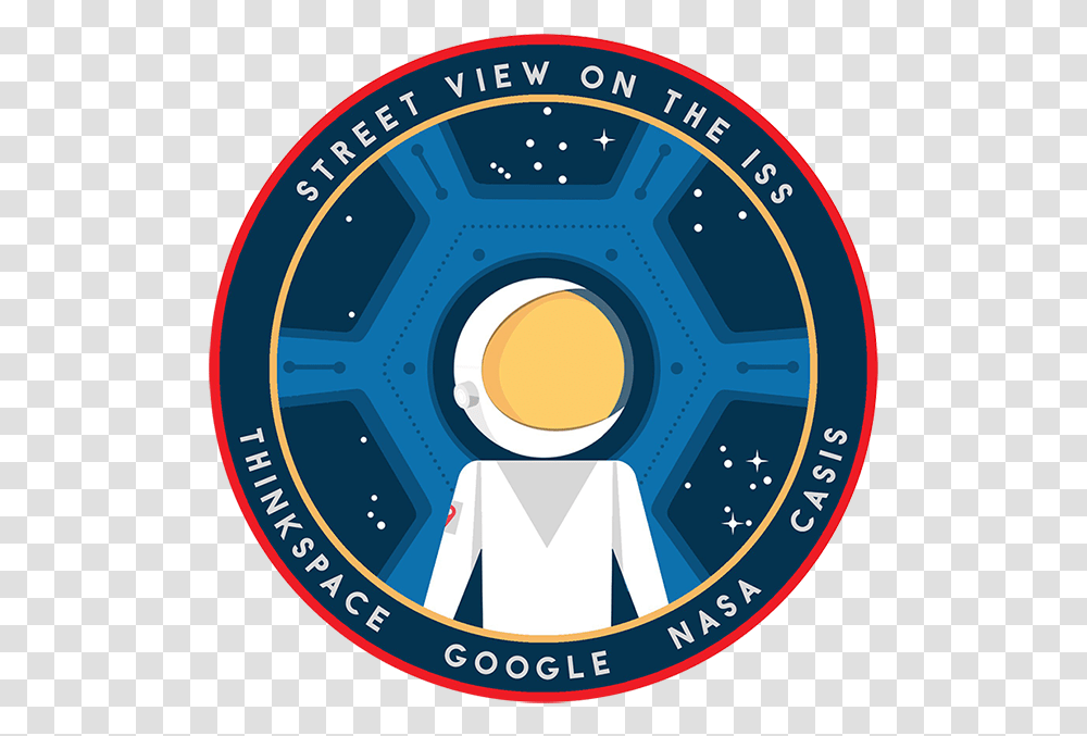 Iss Street View Mission Patch Celebrates Collaboration Sts, Clock Tower, Architecture, Building, Logo Transparent Png