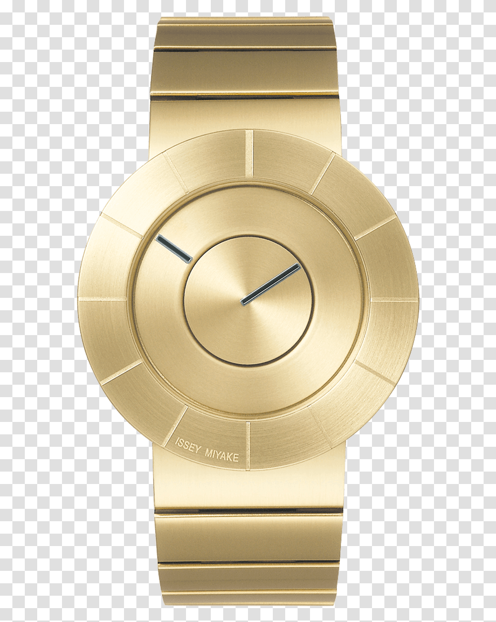 Issey Miyake Watch Gold, Analog Clock, Wall Clock Transparent Png