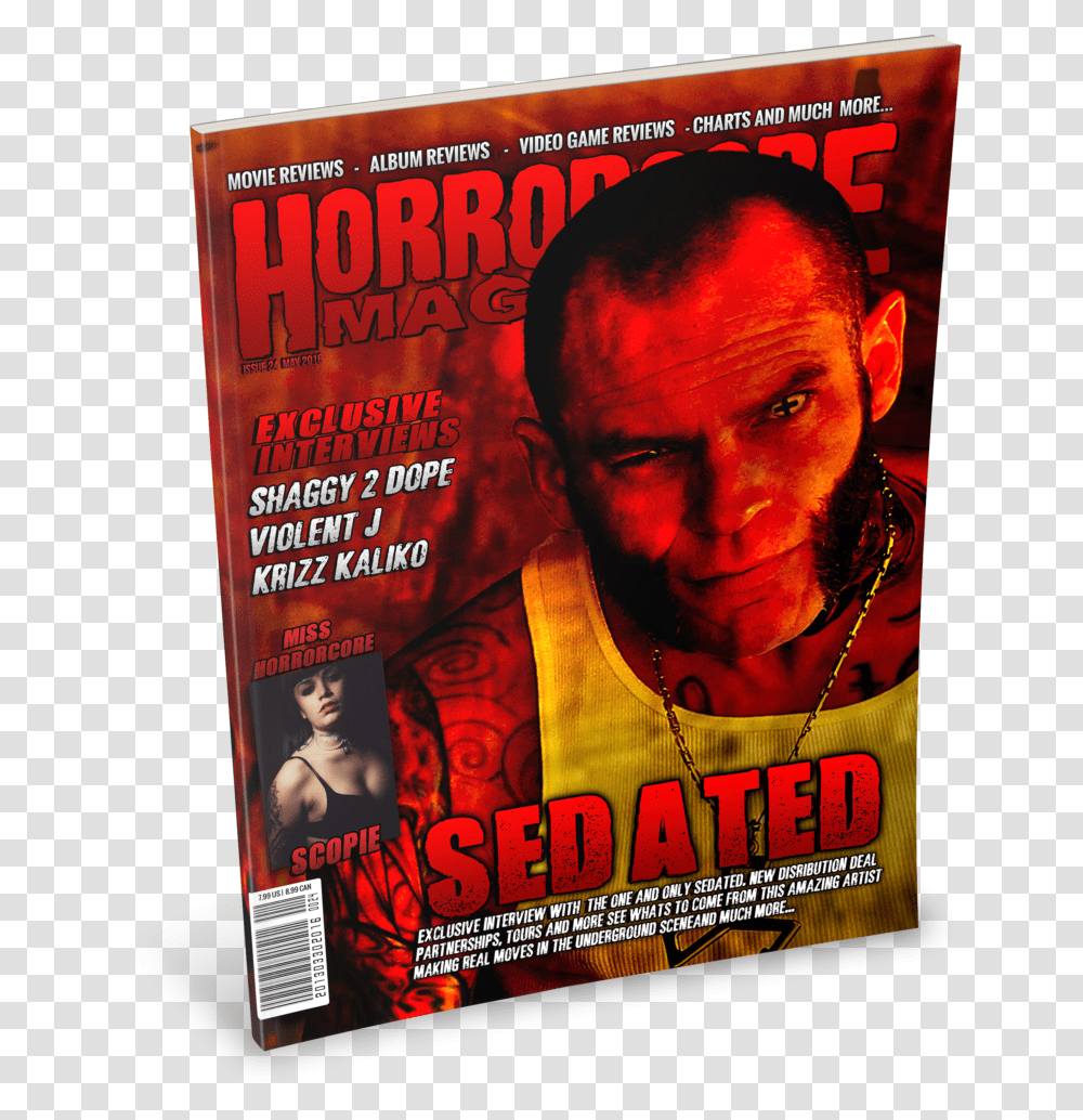 Issue 24 Sedated Magazine, Advertisement, Poster, Flyer, Paper Transparent Png