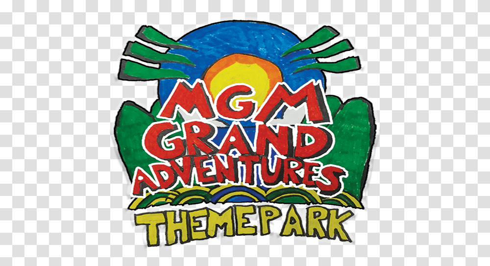 Issue 36 - Mgm Grand Theme Park History Circles Magazine Poster, Advertisement, Flyer, Paper, Text Transparent Png
