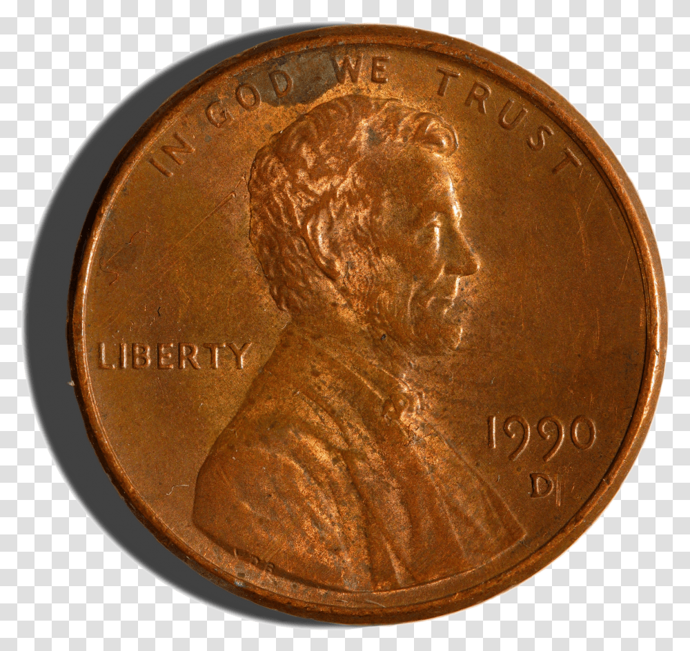 Issue Us Penny Obverse Trans Penny Us Transparent Png