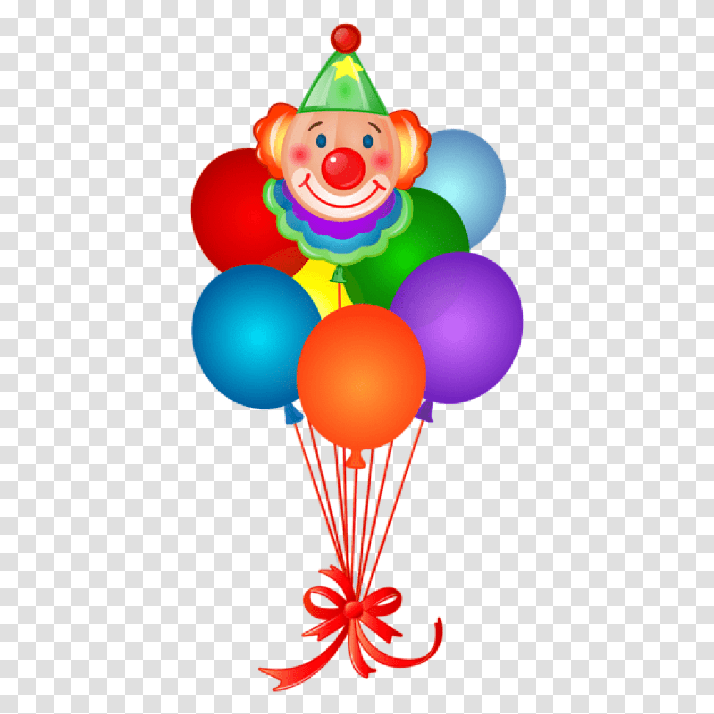It Clown Clown With Balloons Clipart Transparent Png