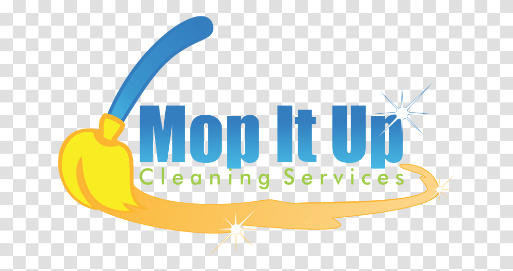 It Company Logo Design For Mop Up Cleaning Services By Crossfit Kids, Text, Label, Symbol, Trademark Transparent Png