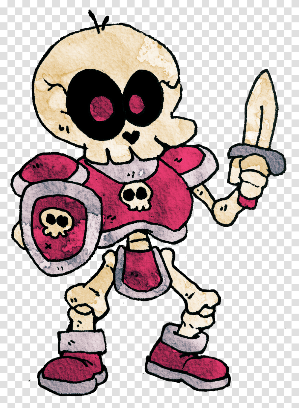 It Has High Aspirations To One Day Become A Skeleton Cartoon, Doodle, Drawing, Performer Transparent Png