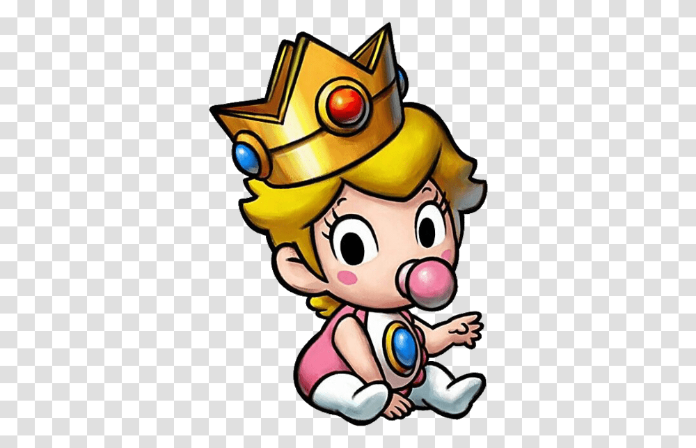 It Is A Baby Princess Peach Mario And Luigi Partners In Time Art, Toy, Performer Transparent Png