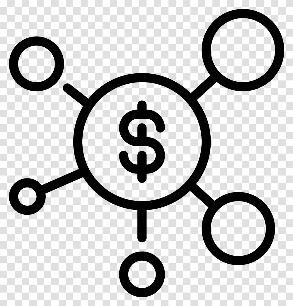 It Is A Large Circle With A Dollar Sign In The Middle Icon Crowdfunding, Gray, World Of Warcraft Transparent Png