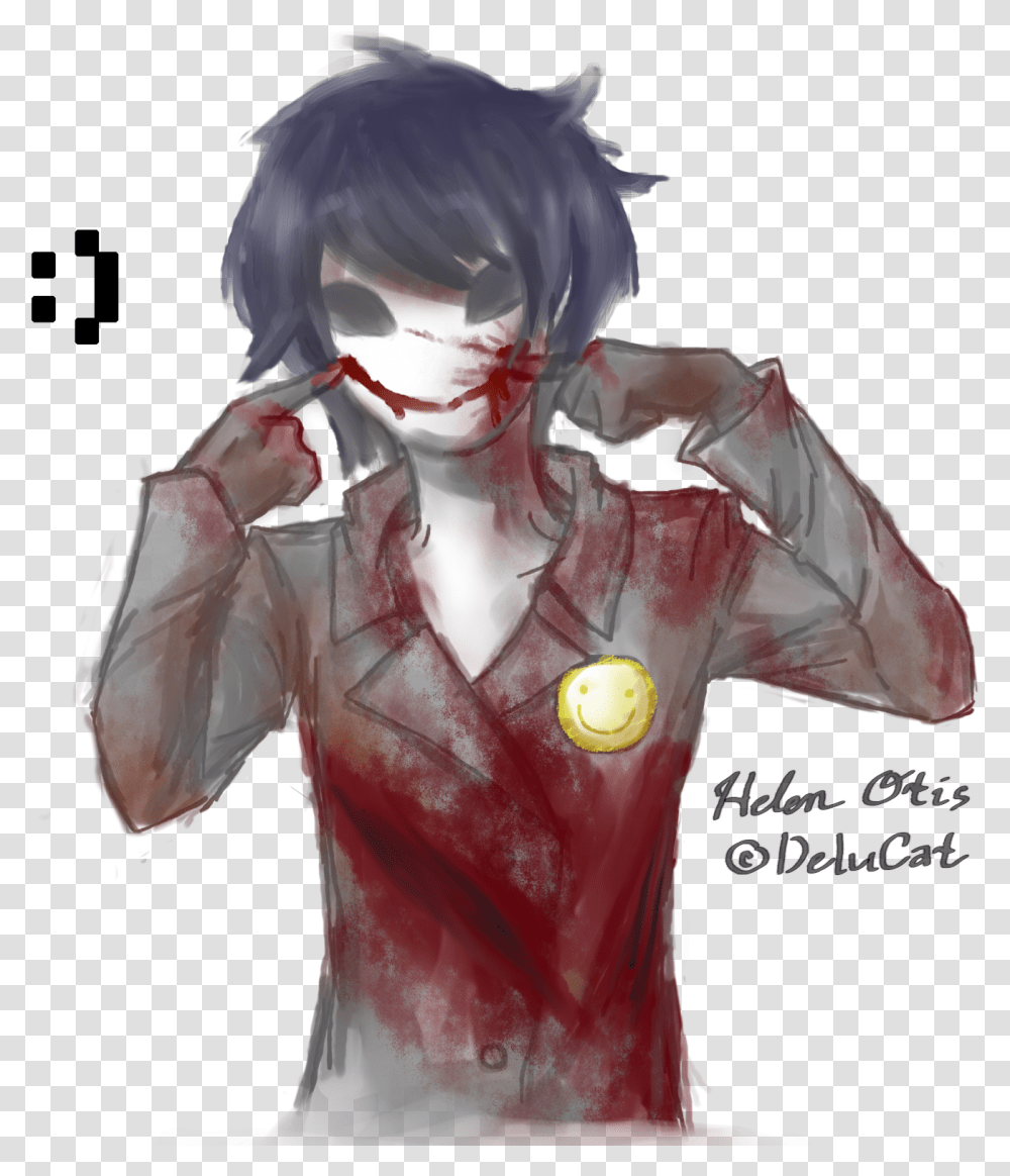 It Is My Underappreciated Man Guys Anime Painter Creepypasta Bloody Painter, Person, Clothing, Dance Pose, Leisure Activities Transparent Png
