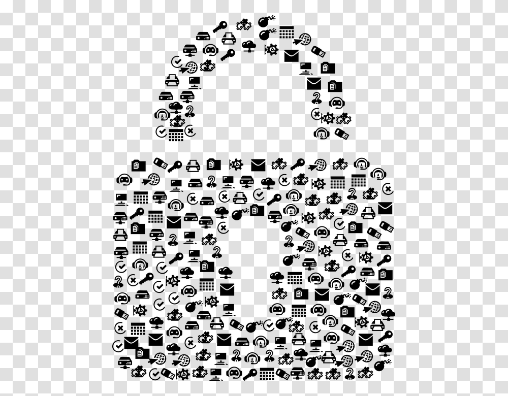 It Lock Security Icons Locked Open Keyhole Smart Lock, Gray, World Of Warcraft Transparent Png