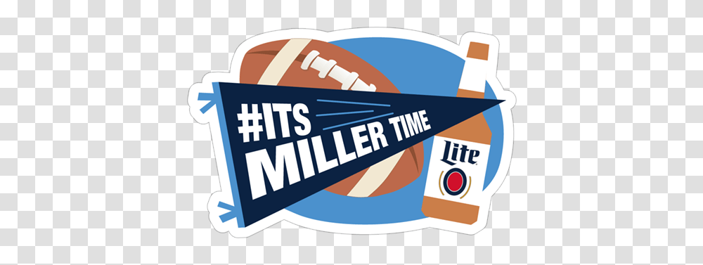 It Miller Time, Label, Sport Transparent Png