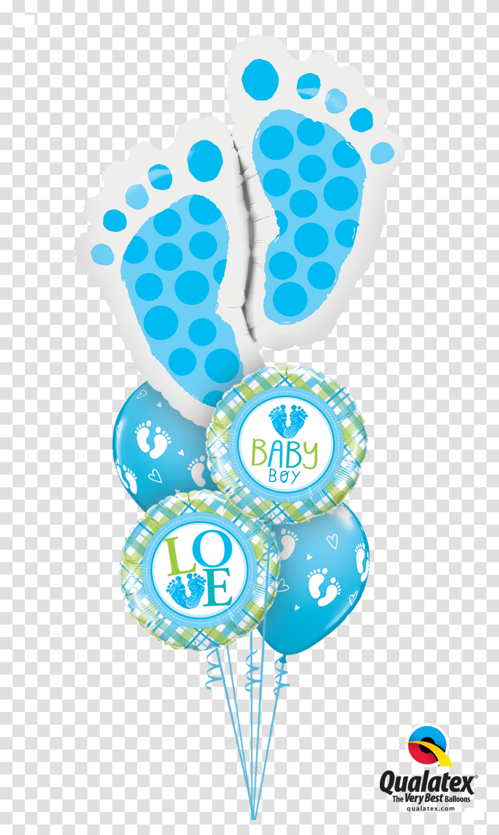 It's A Boy Banner Clipart Baby Feet Balloons, Logo, Trademark, Rattle Transparent Png