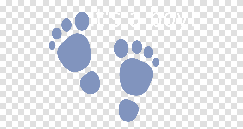 It's A Boy Footprints Clip Art Transparent Png