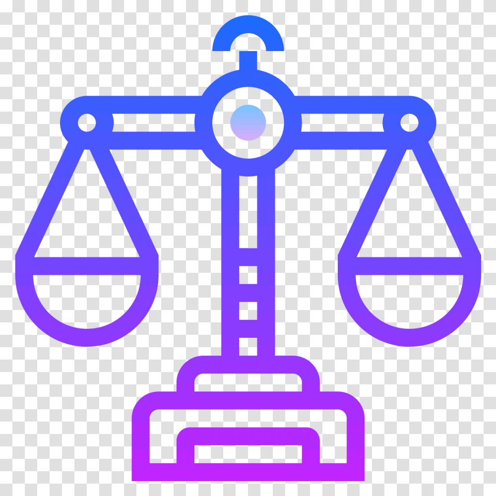 It's A Drawing Of The Scales Of Justice Rule Of Law Icon, Cross, Logo, Trademark Transparent Png