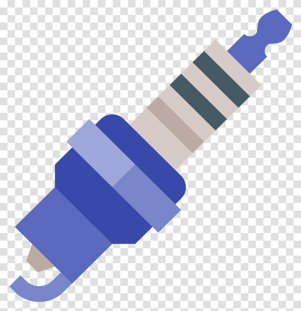 It's A Logo For A Spark Plug, Adapter, Injection Transparent Png