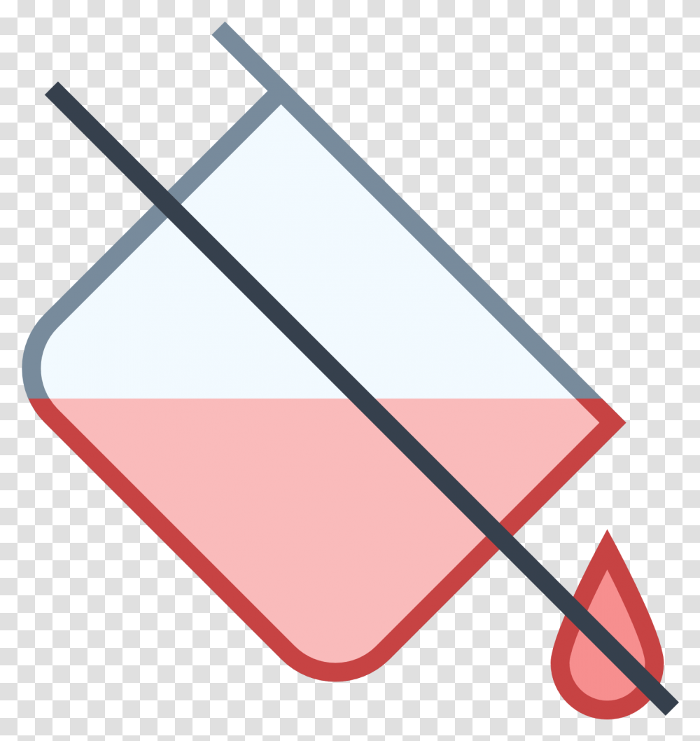 It's An Icon With A Paint Bucket About Halfway Tipped, Label, Cowbell Transparent Png