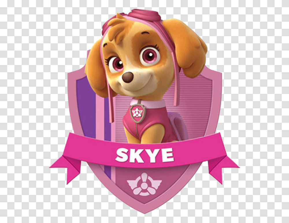 It's Skye Press 3 To Hear From The Flying Pup Skye Paw Patrol Characters, Toy, Doll, Label Transparent Png