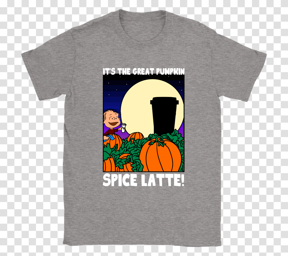 It's The Great Pumpkin Spice Latte Happy Halloween Marvel X Adidas Shirt, Apparel, T-Shirt Transparent Png