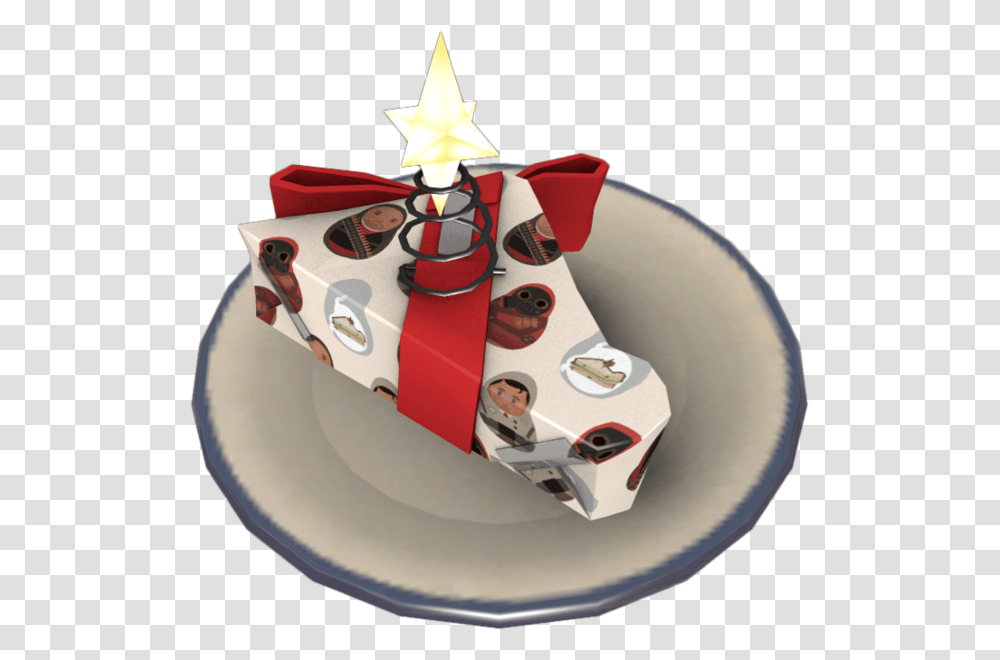 It's The Same Wrapping Paper Used For The Festive Sandvich Wrapped Sandvich, Birthday Cake, Dessert, Food, Game Transparent Png