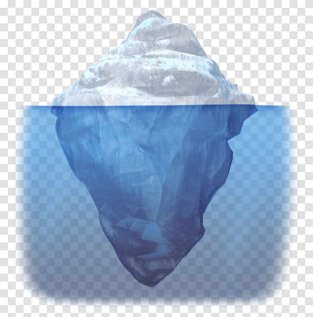 It's What You Can't See That Gets You Background Iceberg, Outdoors, Nature, Snow, Wedding Cake Transparent Png