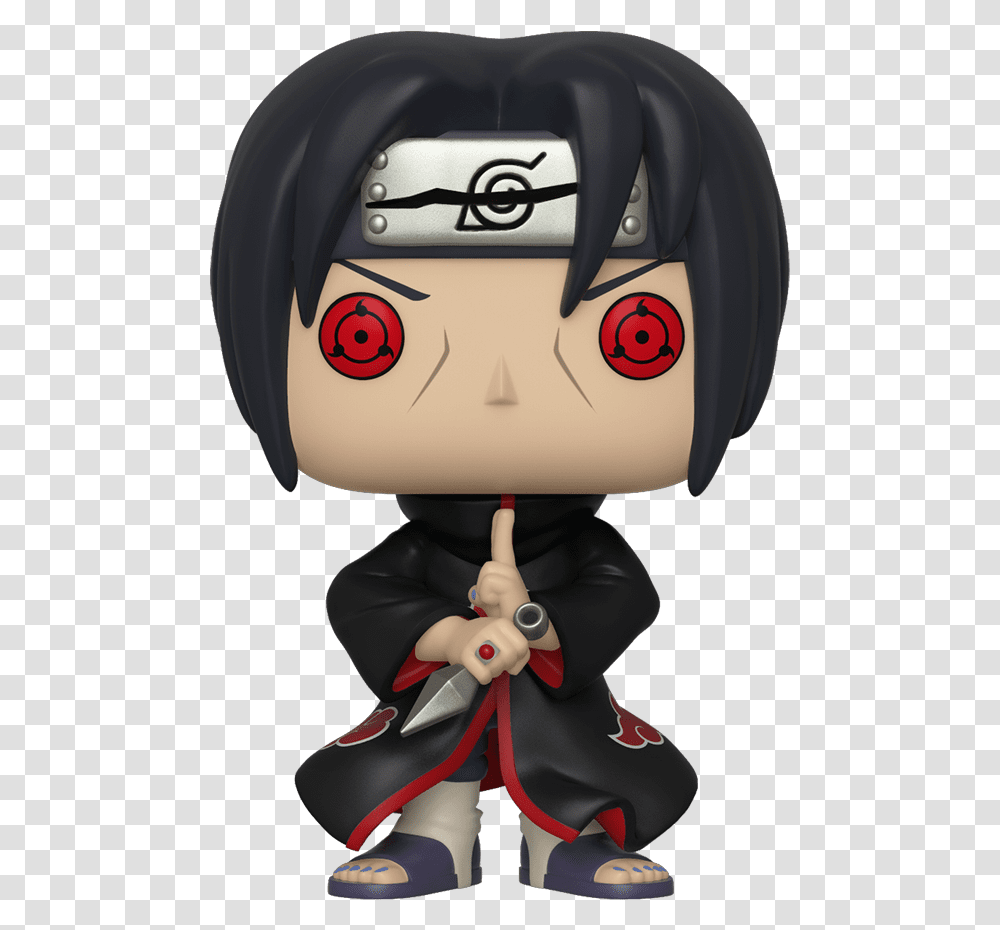 Itachi Funko Pop, Helmet, Apparel, Figurine Transparent Png