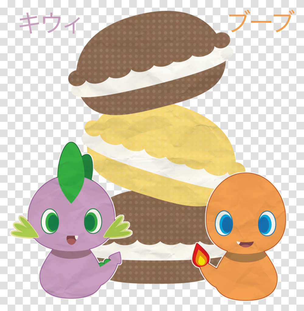 Itachi Roxas Charmander Crossover Japanese Macaron Cartoon, Sweets, Food, Birthday Cake, Dessert Transparent Png