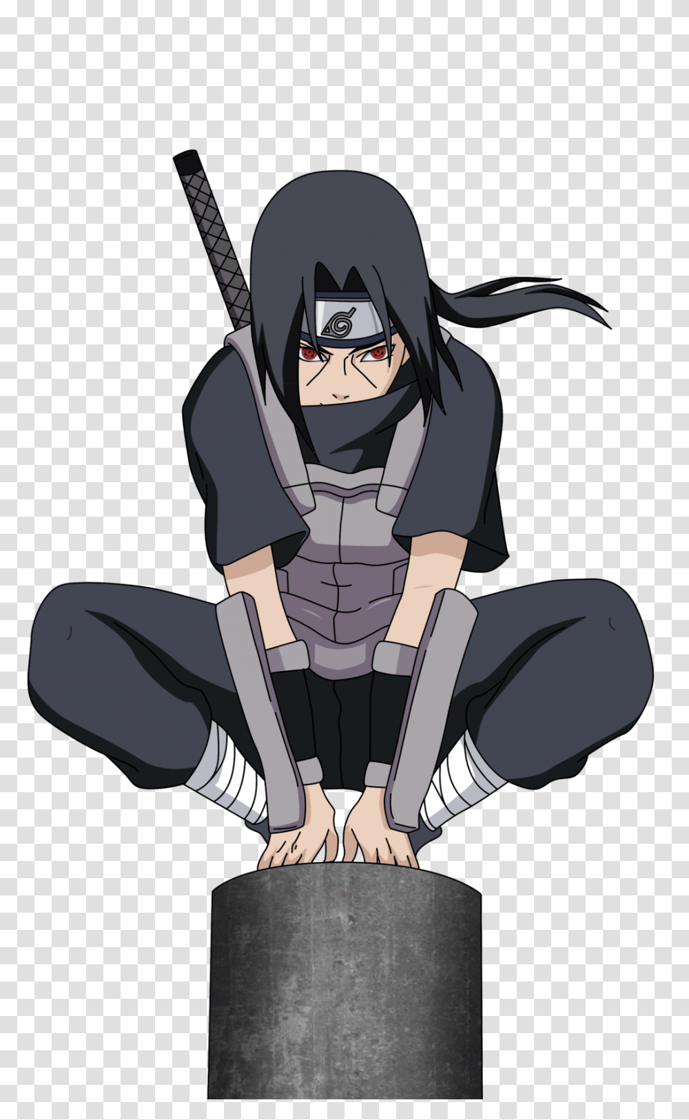 Itachi Uchiha S Head, Person, Human, Ninja Transparent Png