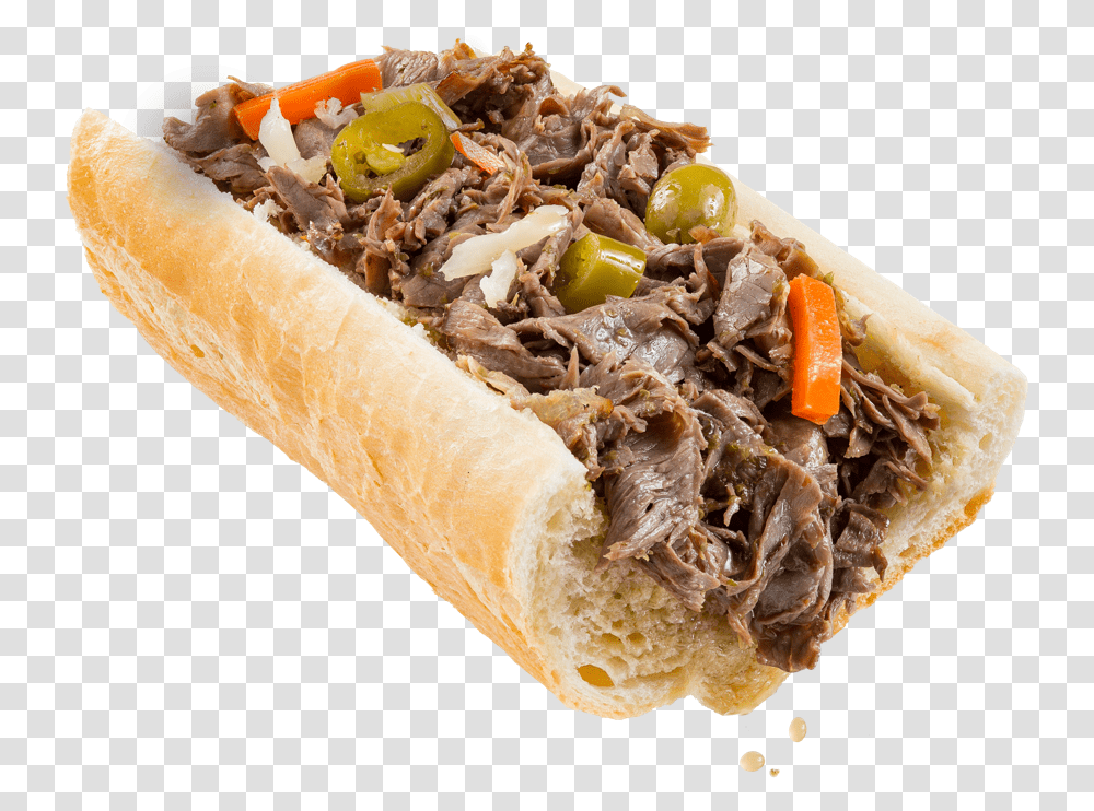 Italian Beef Sandwich, Hot Dog, Food, Honey Bee, Insect Transparent Png