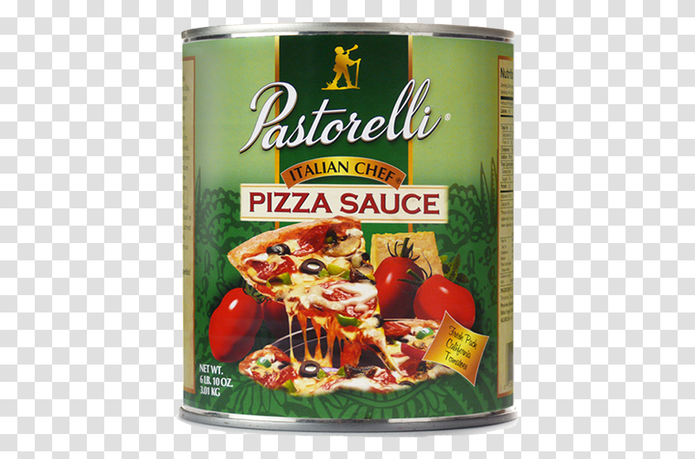 Italian Chef Pizza Sauce Pastorelli Pizza Sauce, Plant, Food, Tin, Beverage Transparent Png