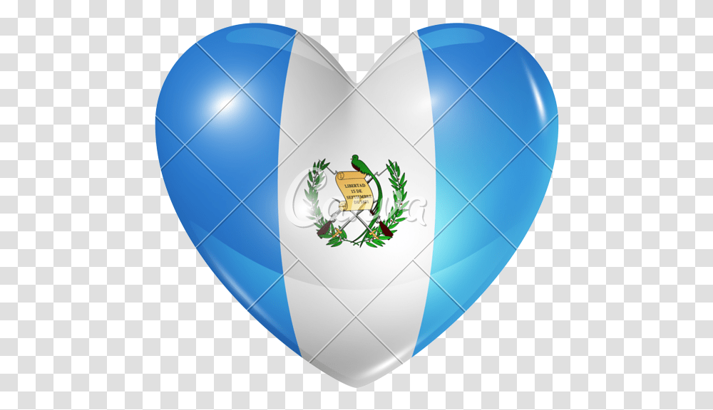 Italian Flag 3d Heart, Balloon Transparent Png