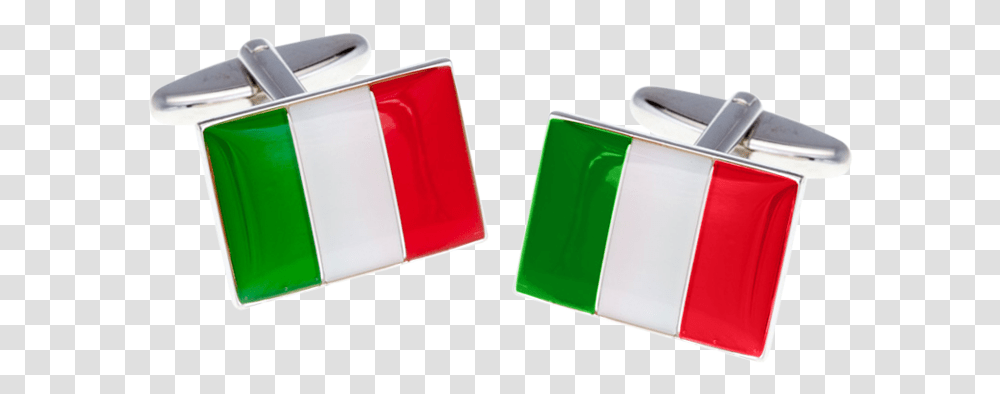 Italian Flag Cufflinks Carmine, Text, Pottery, Cup, Dish Transparent Png