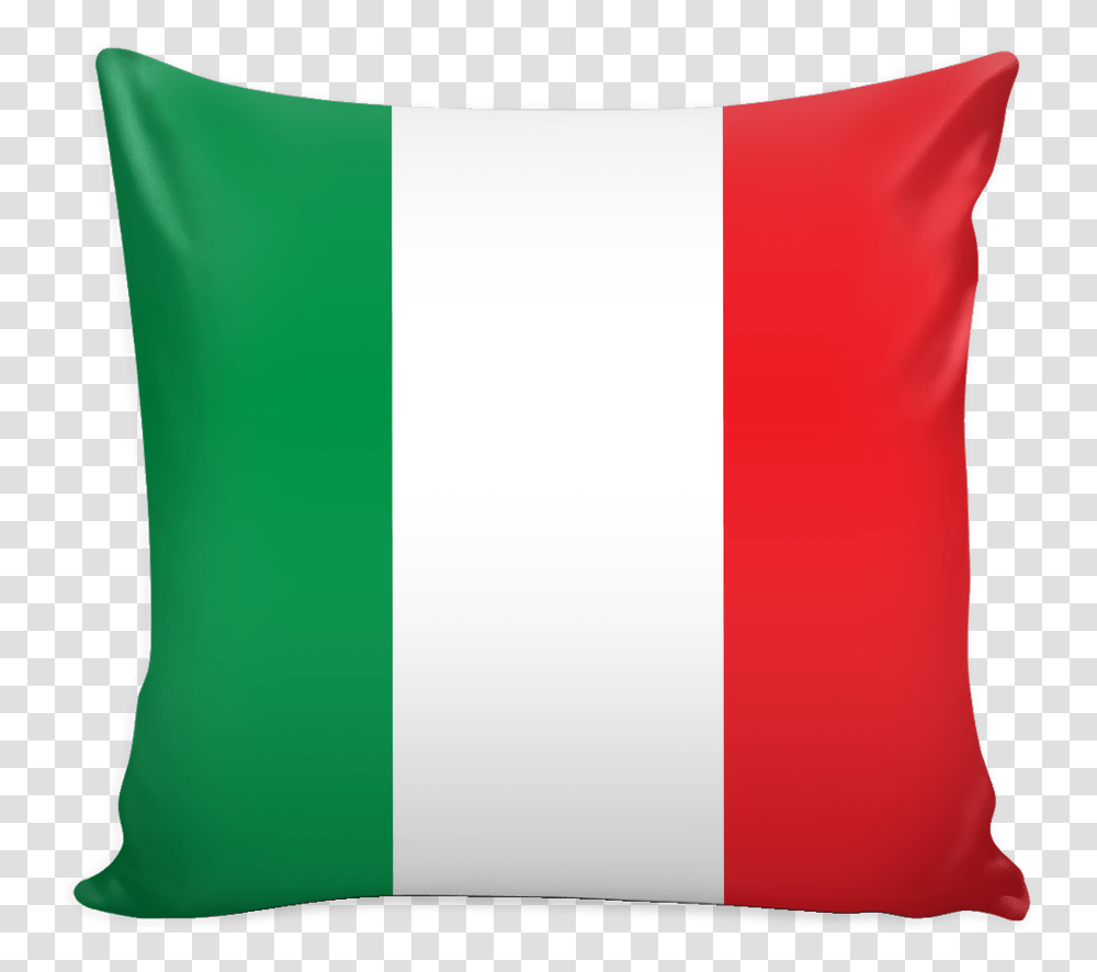 Italian Flag Cushion, Pillow Transparent Png