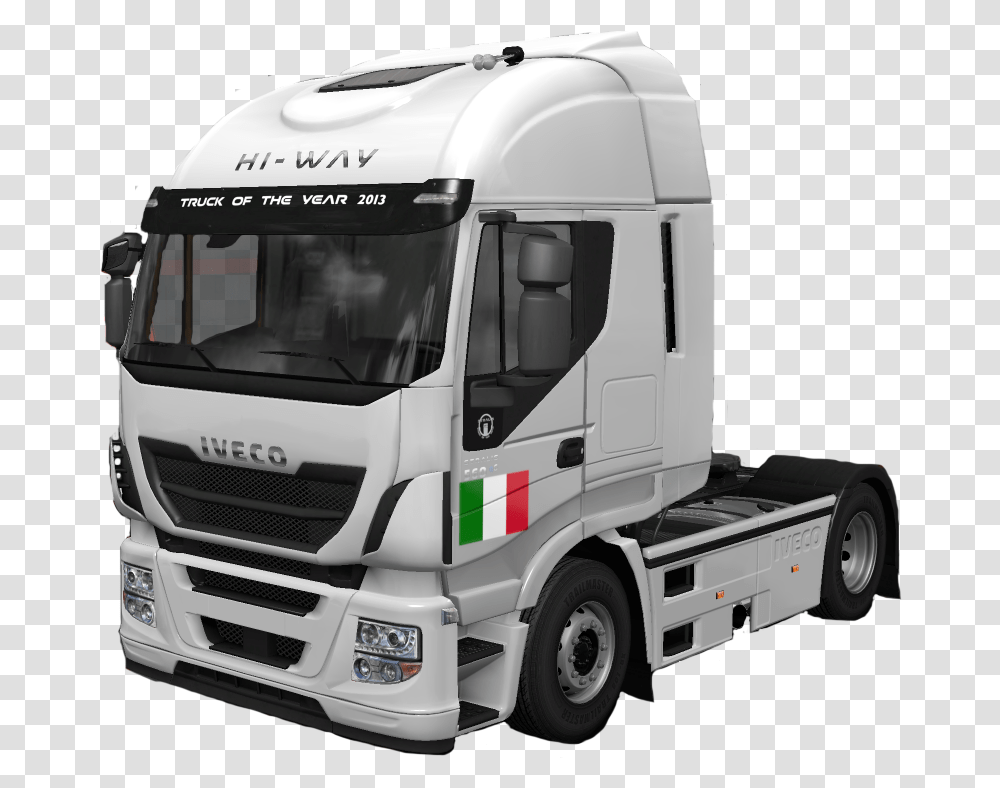 Italian Flag Decal Front Portable Network Graphics, Truck, Vehicle, Transportation, Trailer Truck Transparent Png