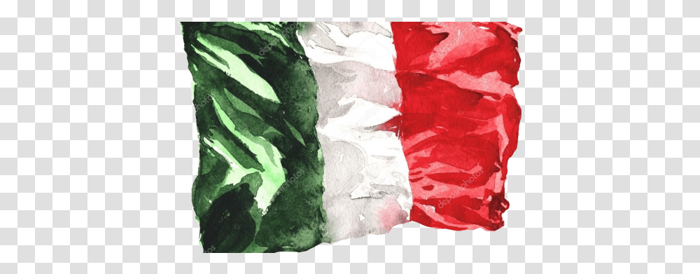 Italian Flag Watercolor Italian Flag Watercolor, Modern Art, Symbol, Rock, Painting Transparent Png