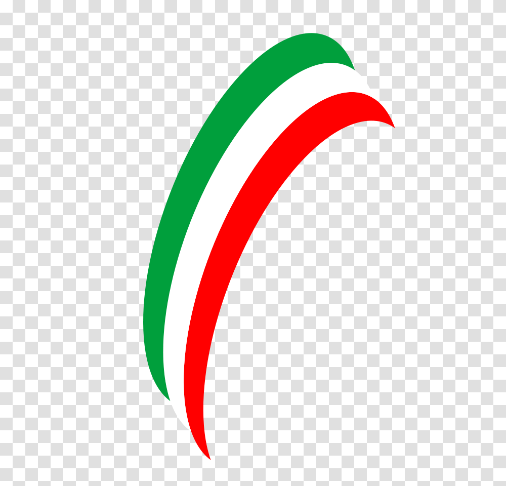 Italian Food Border Free Italian Flag Ribbon, Symbol, Logo, Trademark, Graphics Transparent Png