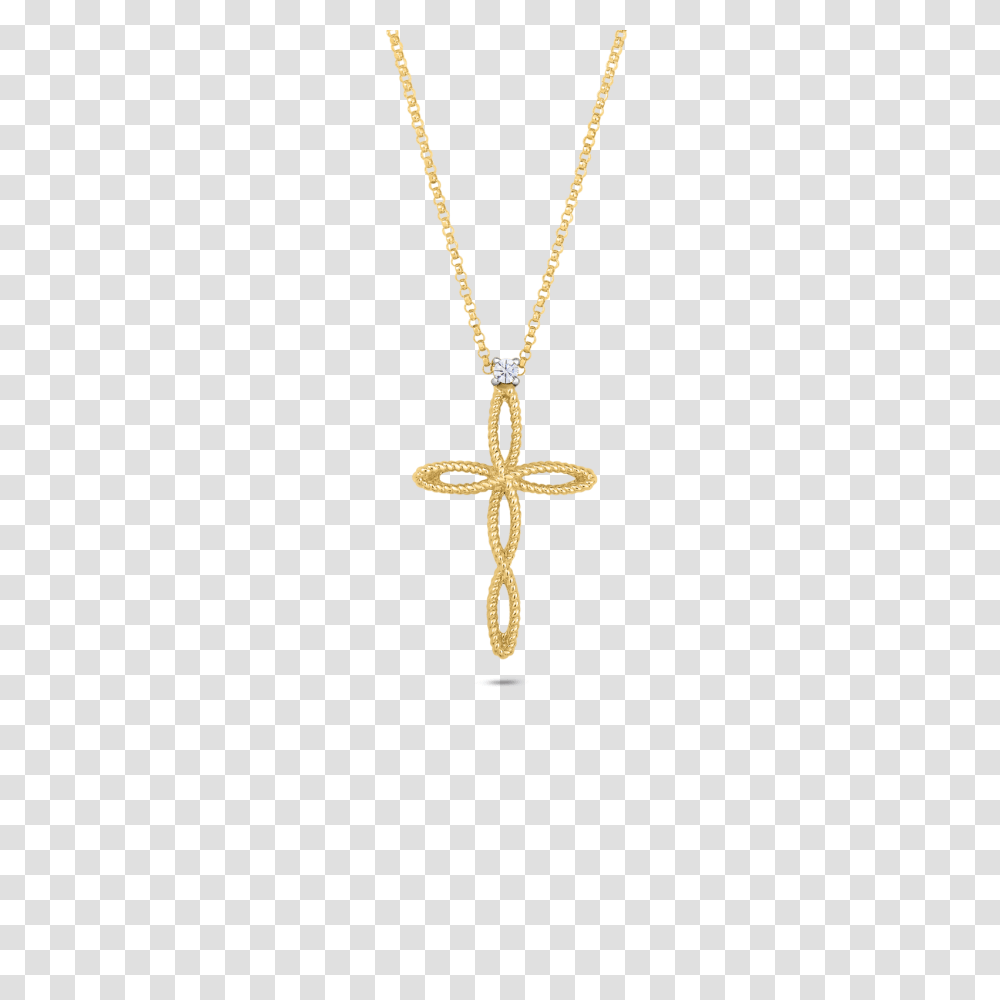 Italian Gold Cross Pendant With Diamonds, Necklace, Jewelry, Accessories, Accessory Transparent Png