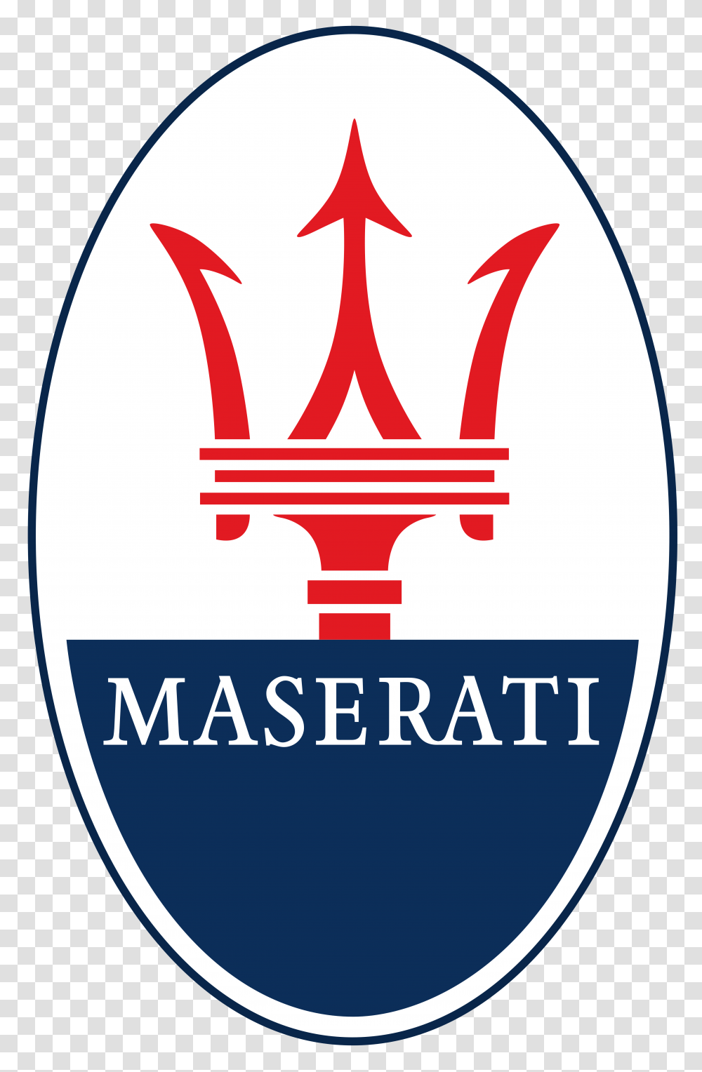 Italian Luxury Sports Car Logo Maserati Logo, Symbol, Emblem, Trident, Spear Transparent Png