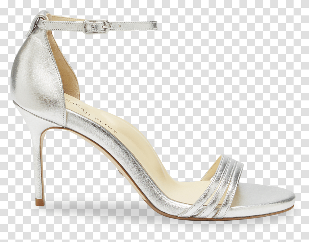 Italian Made Round Toe Perfect Sandal In Silver Basic Pump, Apparel, Footwear, Shoe Transparent Png