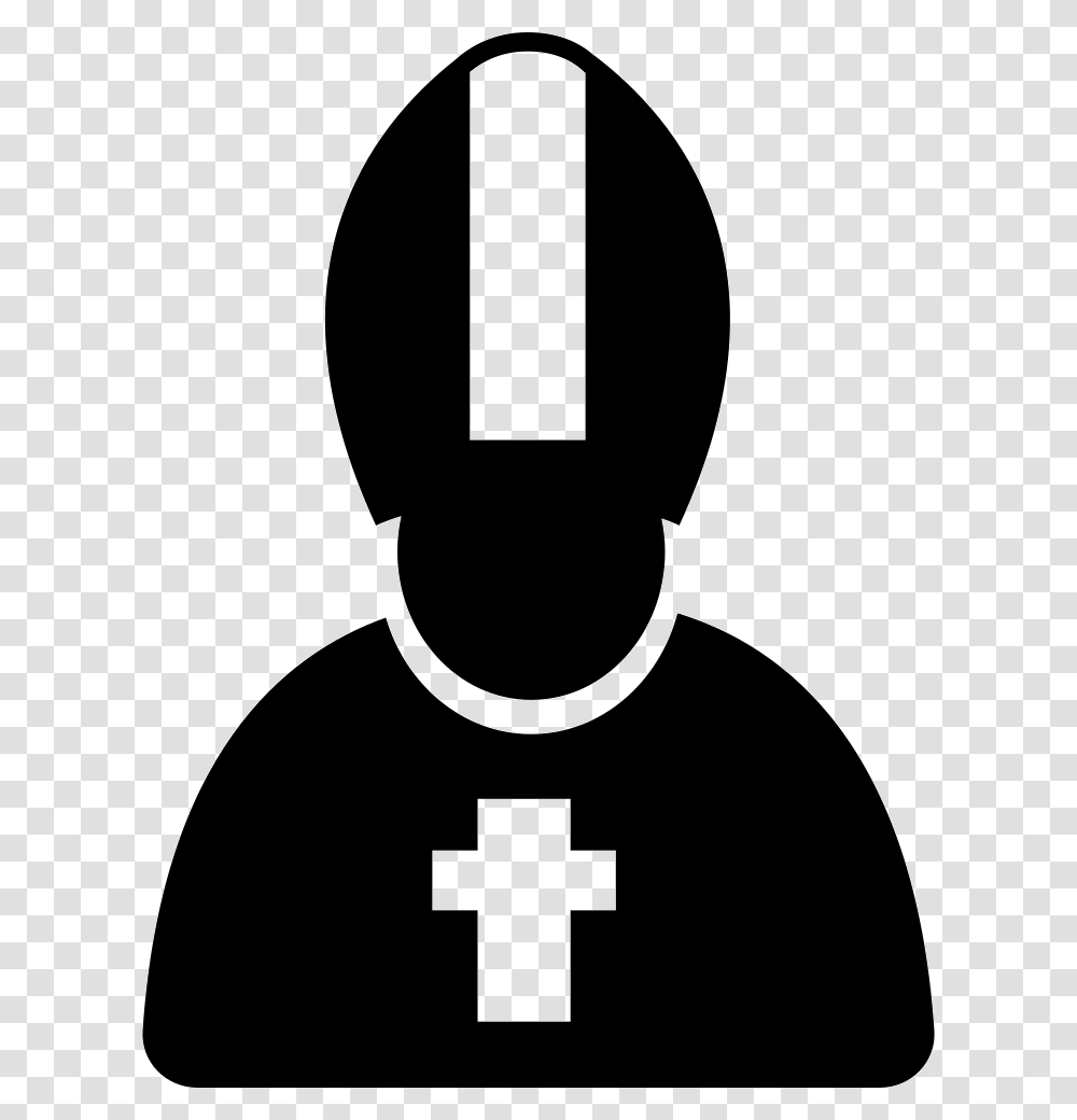 Italian Priest Icon Free Download, Stencil, First Aid, Logo Transparent Png