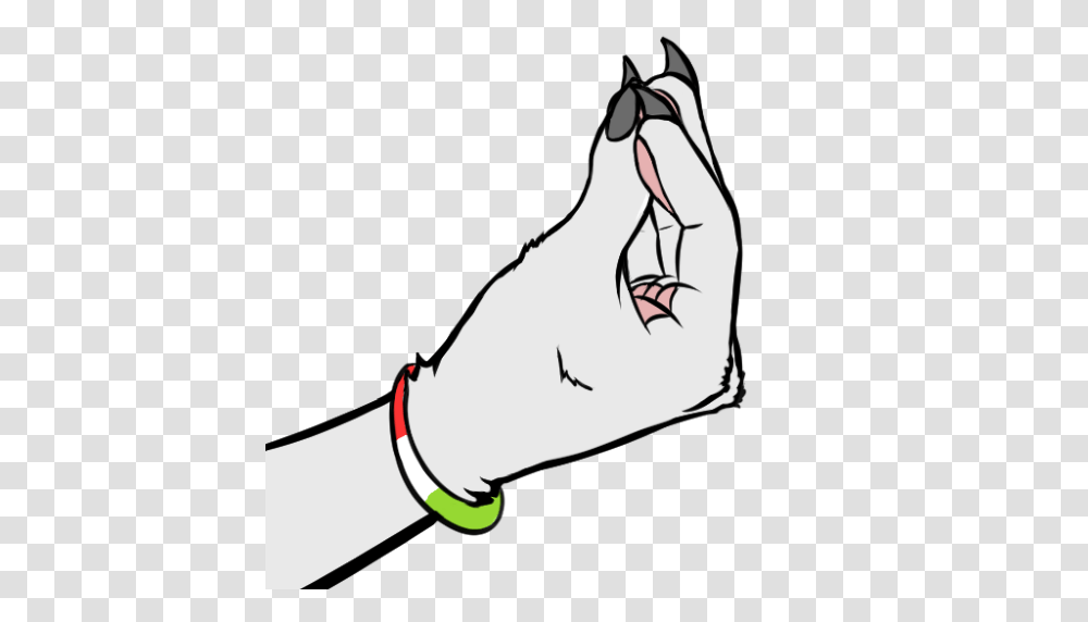 Italian Sticker For Telegram, Person, Hand, Arm, People Transparent Png