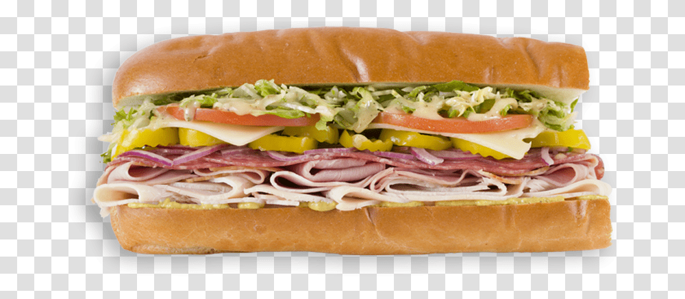 Italian Sub Ham And Cheese Sandwich French Baguette, Food, Burger, Hot Dog, Pork Transparent Png