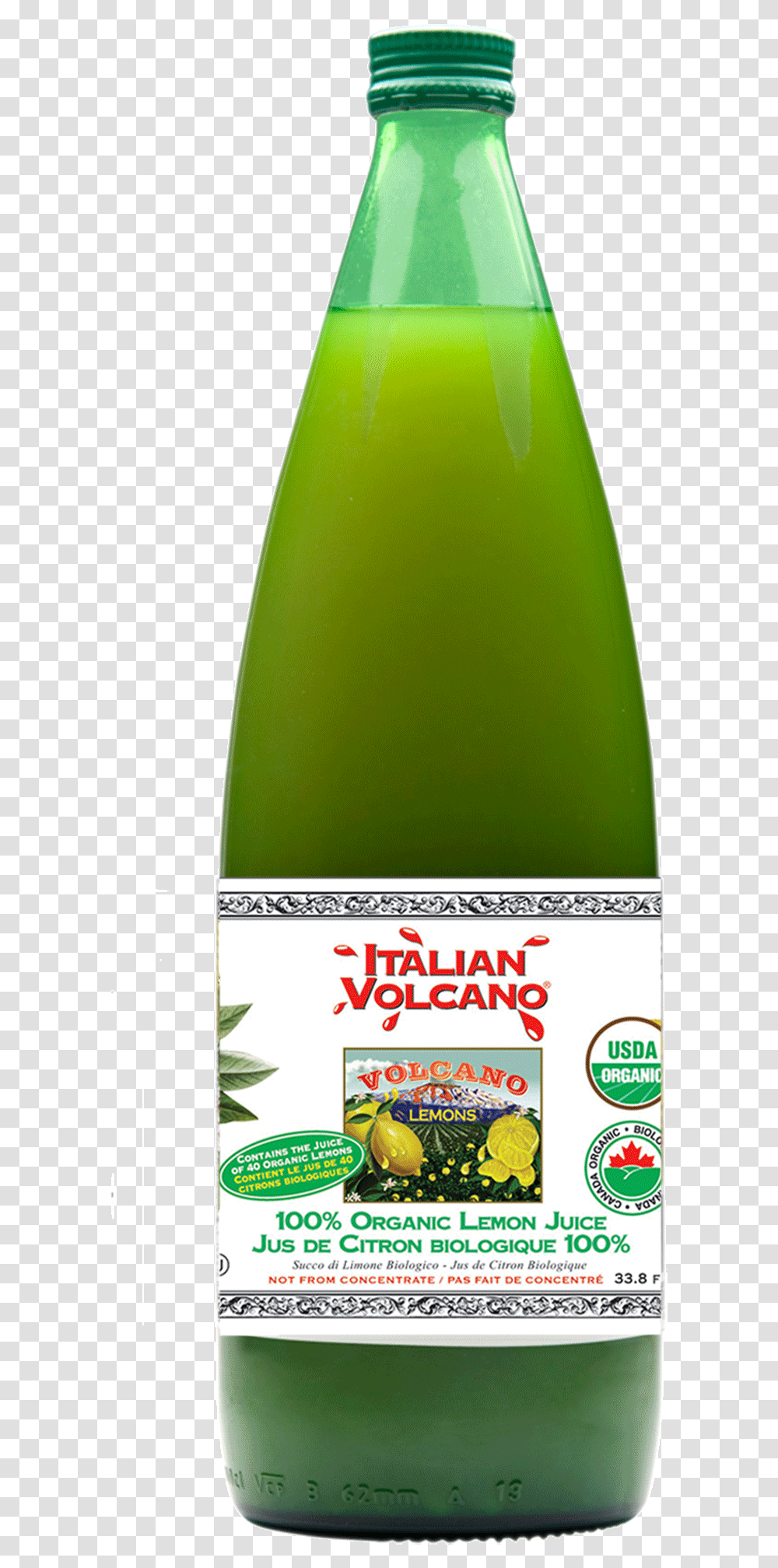 Italian Volcano Lemon Juice, Alcohol, Beverage, Drink, Bottle Transparent Png