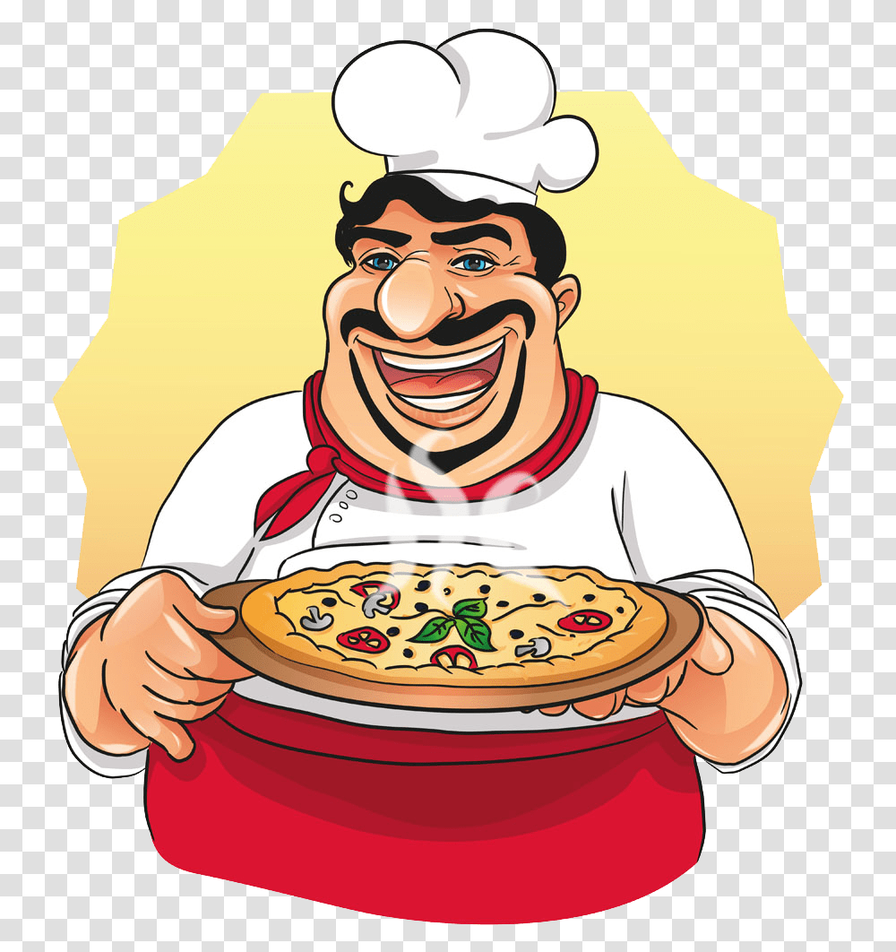 Italy Clipart Home Cooked Food Male Chef Icon, Person, Human, Performer Transparent Png