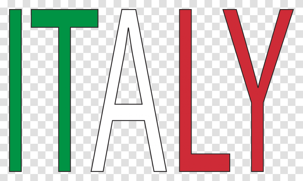 Italy Con Bordo E Rosso Bandiera, Utility Pole, Plot, Bow Transparent Png