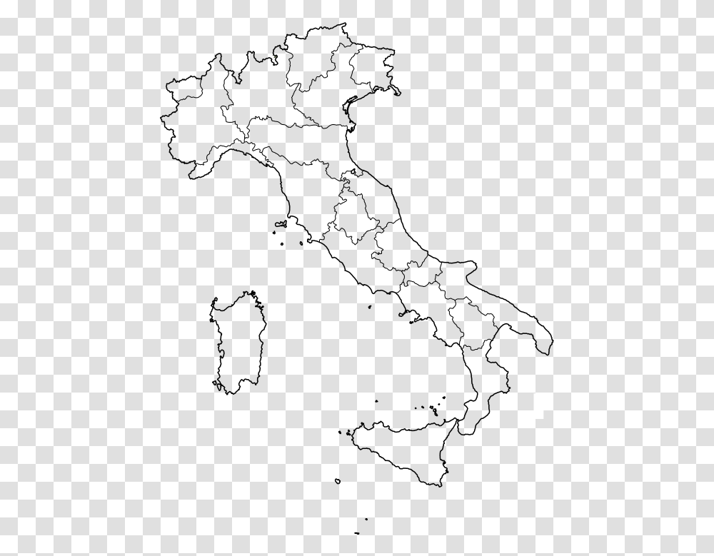 Italy Country Map Of Italy, Gray, Outdoors, World Of Warcraft Transparent Png